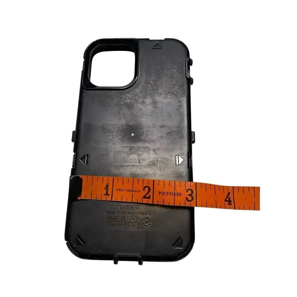 OtterBox Defender Pro Black Case For iPhone 13 14 Heavy Duty Drop Protection